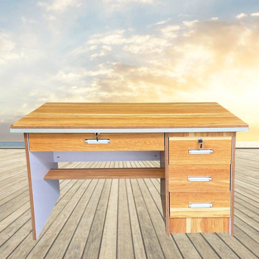 Bureau Agent  avec tiroir + battant, 120*60*75cm